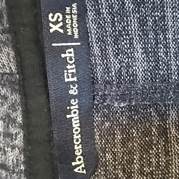 Abercrombie & Fitch Oversized Blue Open Front Sweater Cardigan. Size XS - Picture 7 of 7